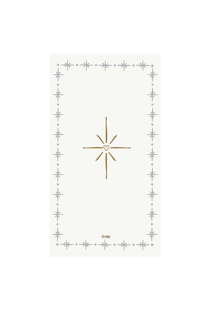 Zusss | Servetten rechthoek sparkle