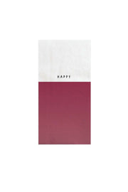 Zusss | Servetten happy roze/wit