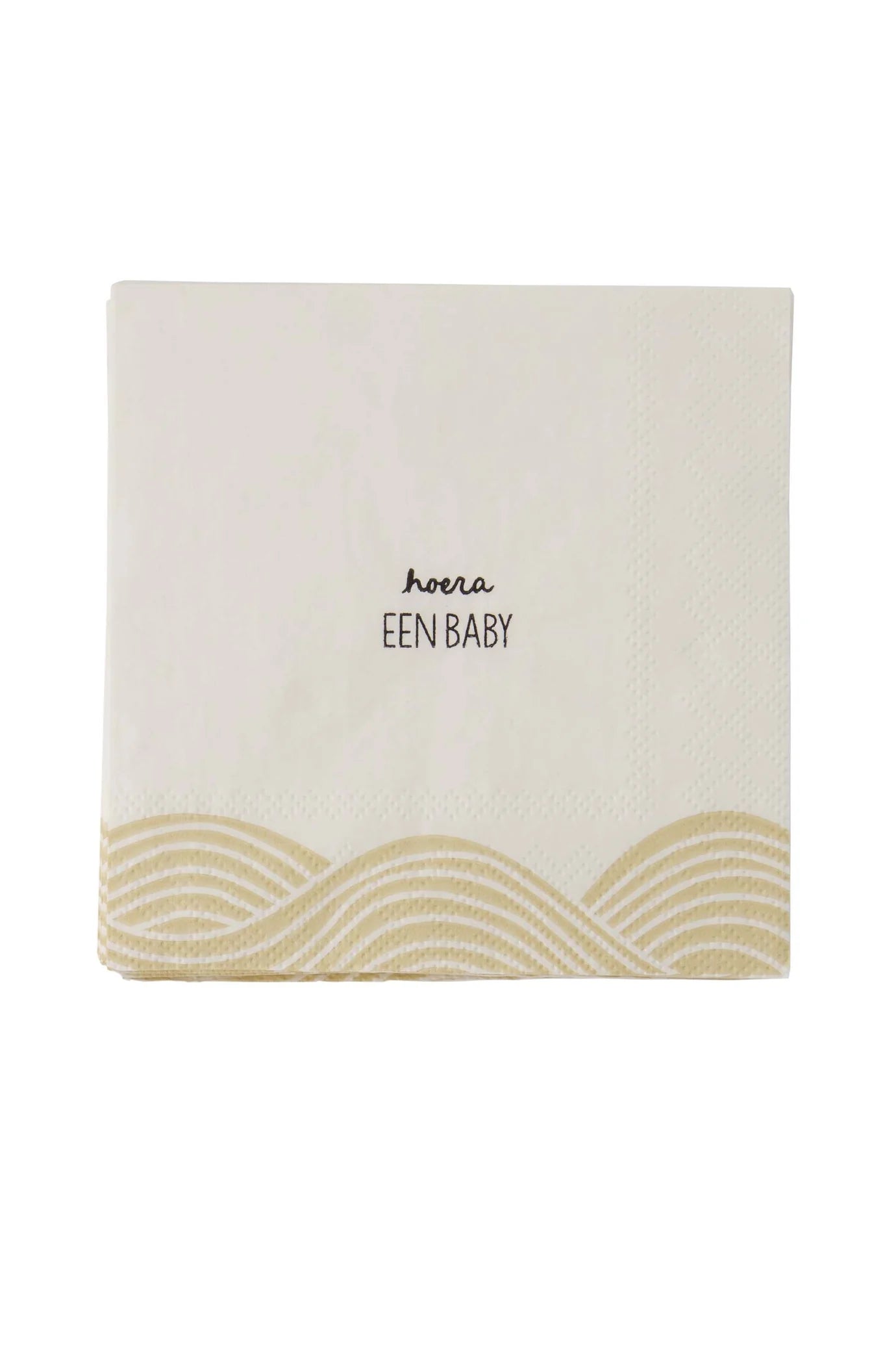 Zusss | Servetten Hoera een baby 12,5x12.5cm