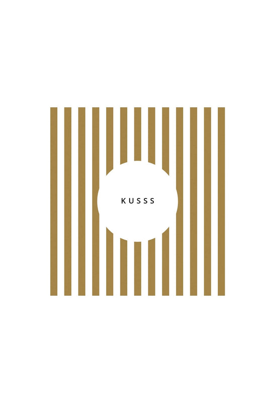 Zusss | Servetten Kusss streep 12.5x12.5cm