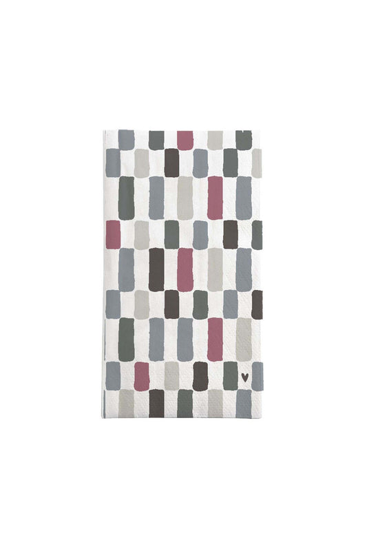 Zusss | Servetten rechthoek hartje print