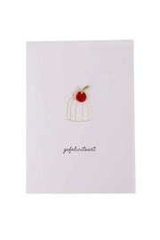 Zusss | Wenskaart broche gefelicitaart