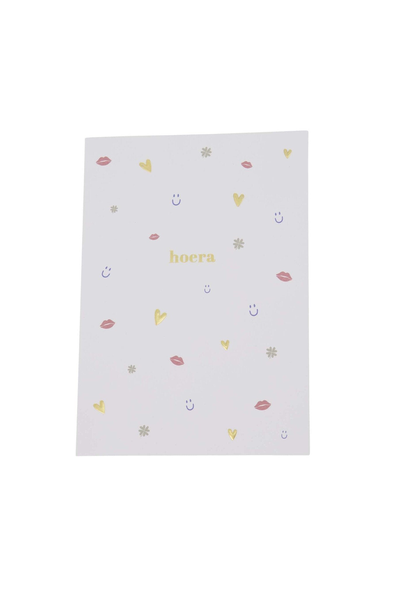 Zusss | Wenskaart hoera multicolor