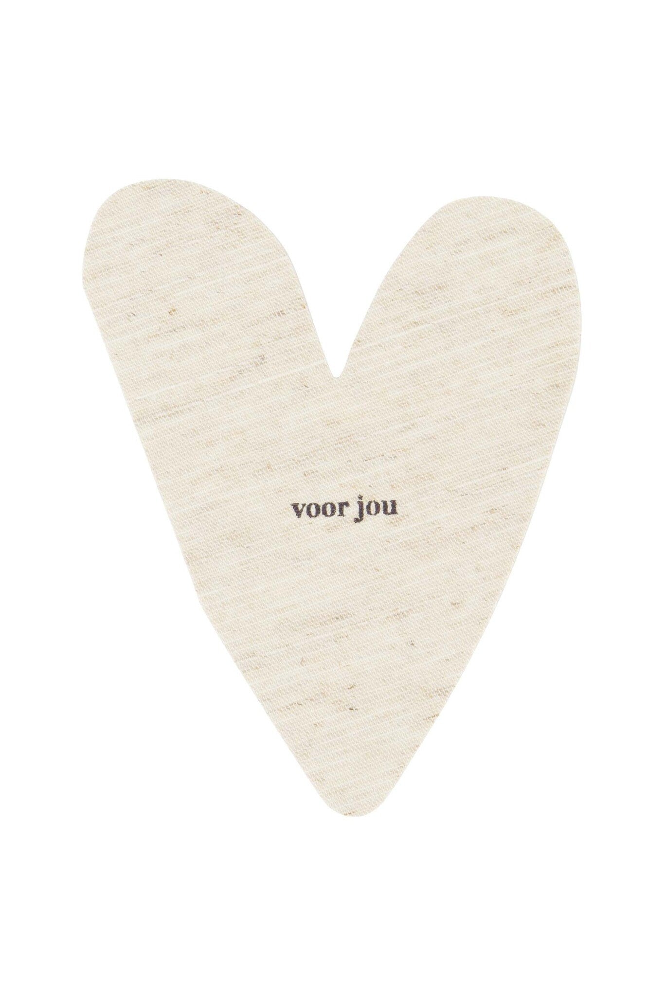 Zusss | Grußkarte für dich, Herzleinen