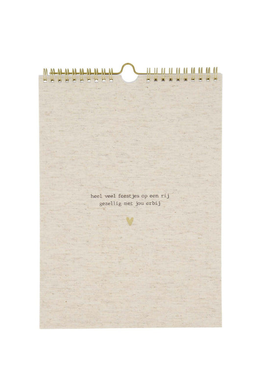 Zusss | Verjaardagskalender linnen