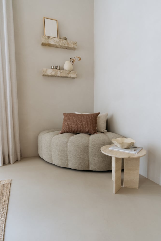 Studio Femme Home Sierkussenhoes Olivia bruin ecru