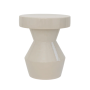 Urban Nature Culture Bijzettafel Sculptural offwhite