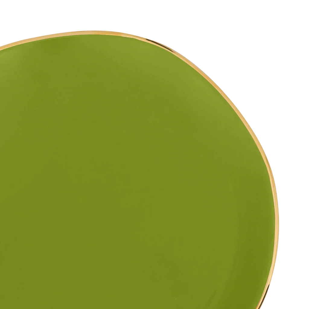 UNC | Good Morning dessertborden Ever Green Sprig Set 4 stuks