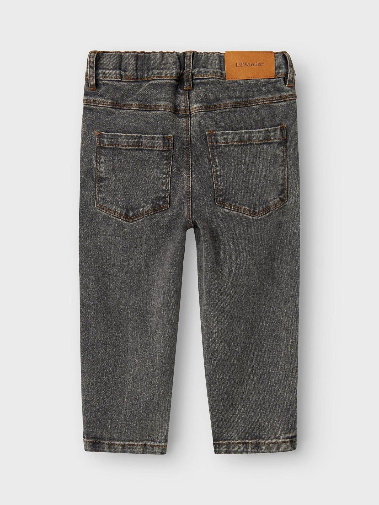 Lil Atelier | Broek Berlin baggy jeans light grey denim