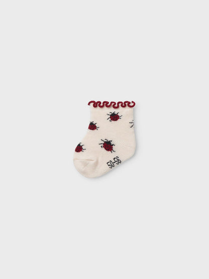 Lil Atelier | Marienkäfer-Babysocken