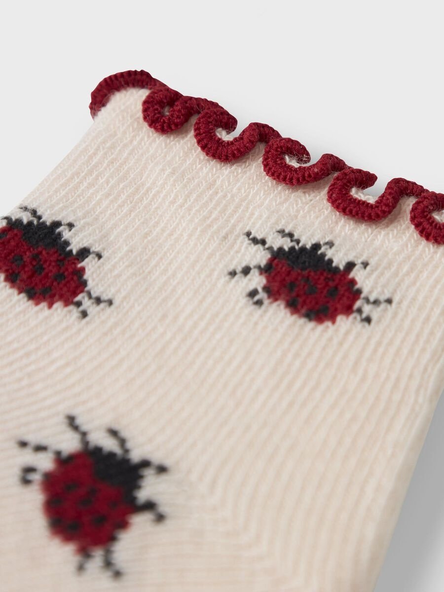 Lil Atelier | Marienkäfer-Babysocken