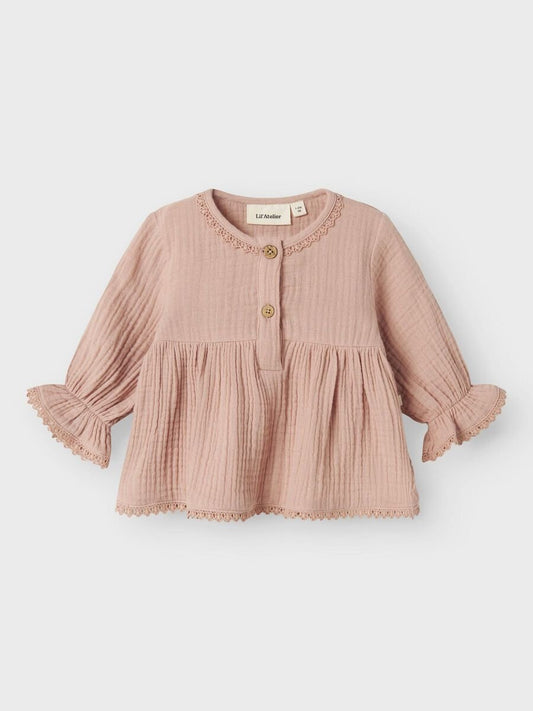 Lil Atelier | Blouse Lulu misty rose