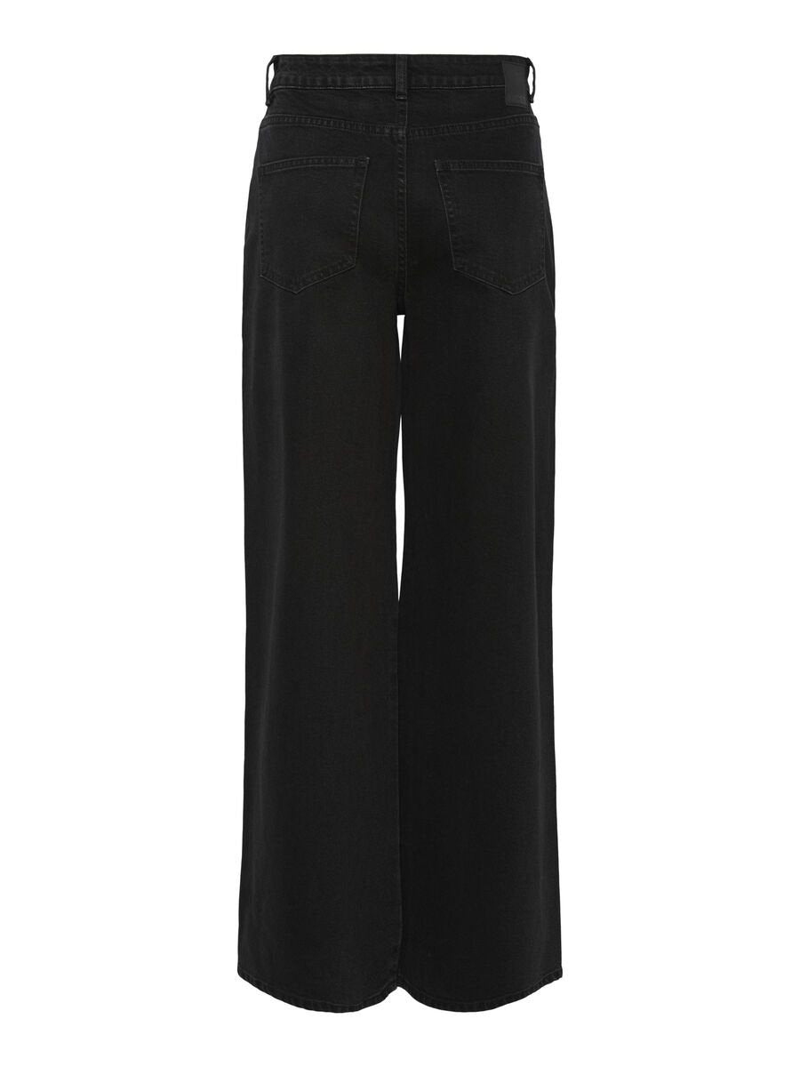 Pieces | Jeans Selma wide zwart