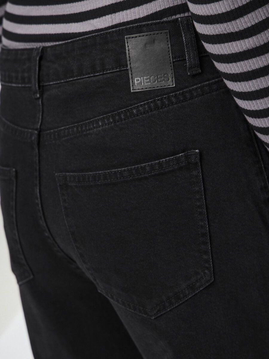 Pieces | Jeans Selma wide zwart