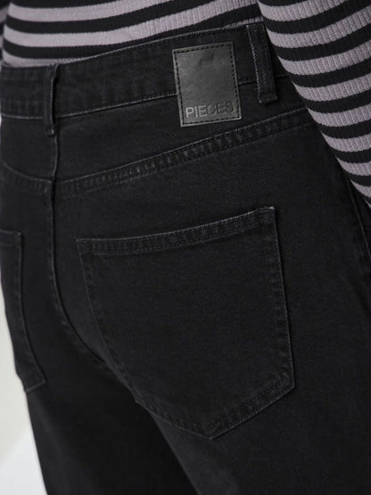 Pieces | Jeans Selma wide zwart