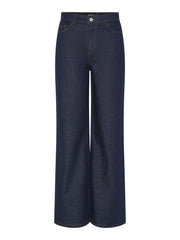 Teile | Jeans Selma weit geschnitten, dunkelblauer Denim