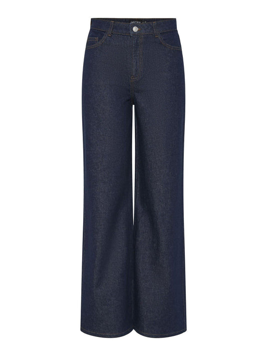 Teile | Jeans Selma weit geschnitten, dunkelblauer Denim