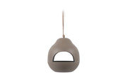 Present Time | Vogel voederbak Capullo warm grijs