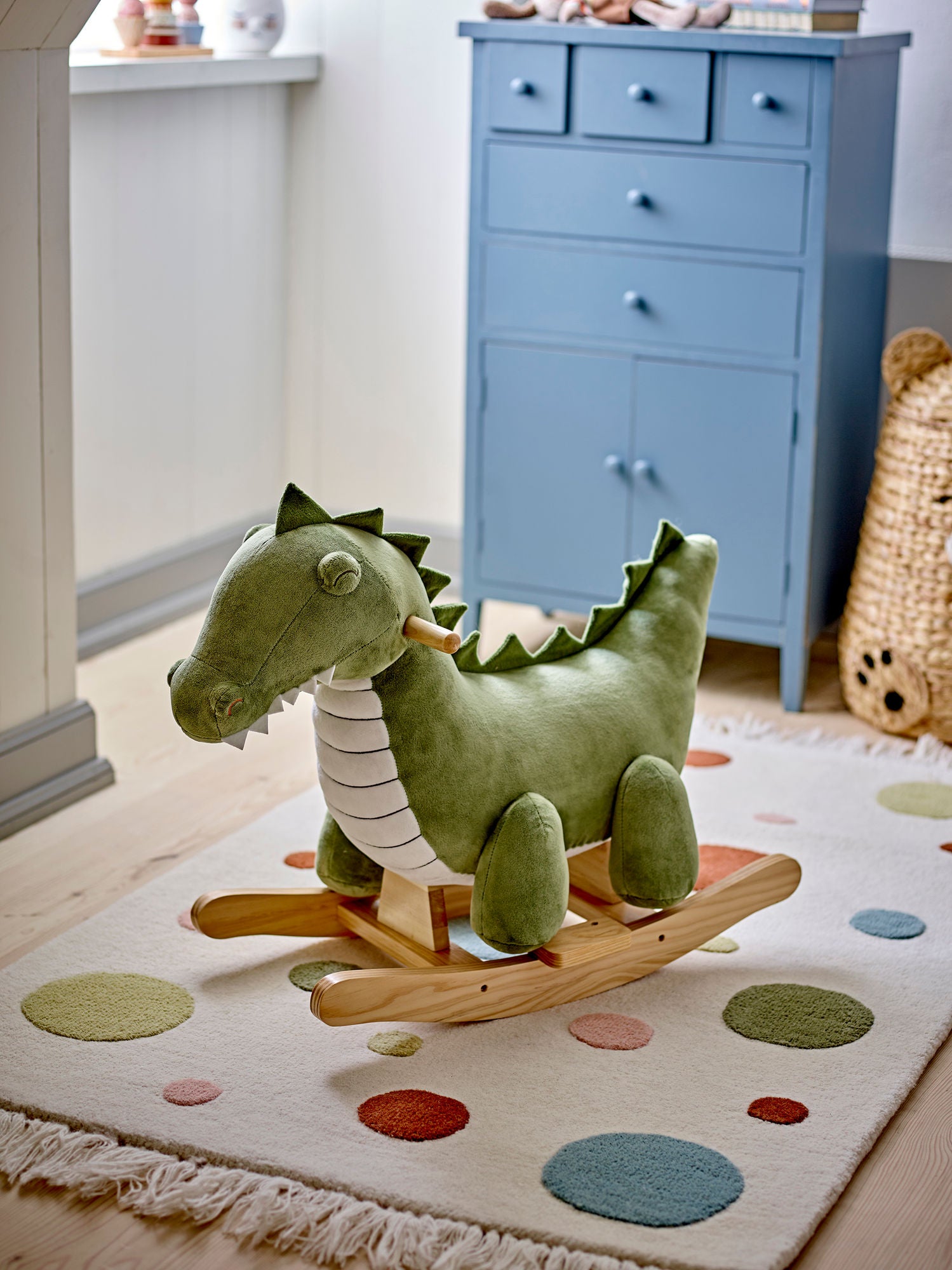 Bloomingville MINI Arnie Hobbeldier Krokodil groen