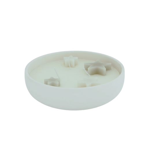 Home Society | Kaars star bowl grijs