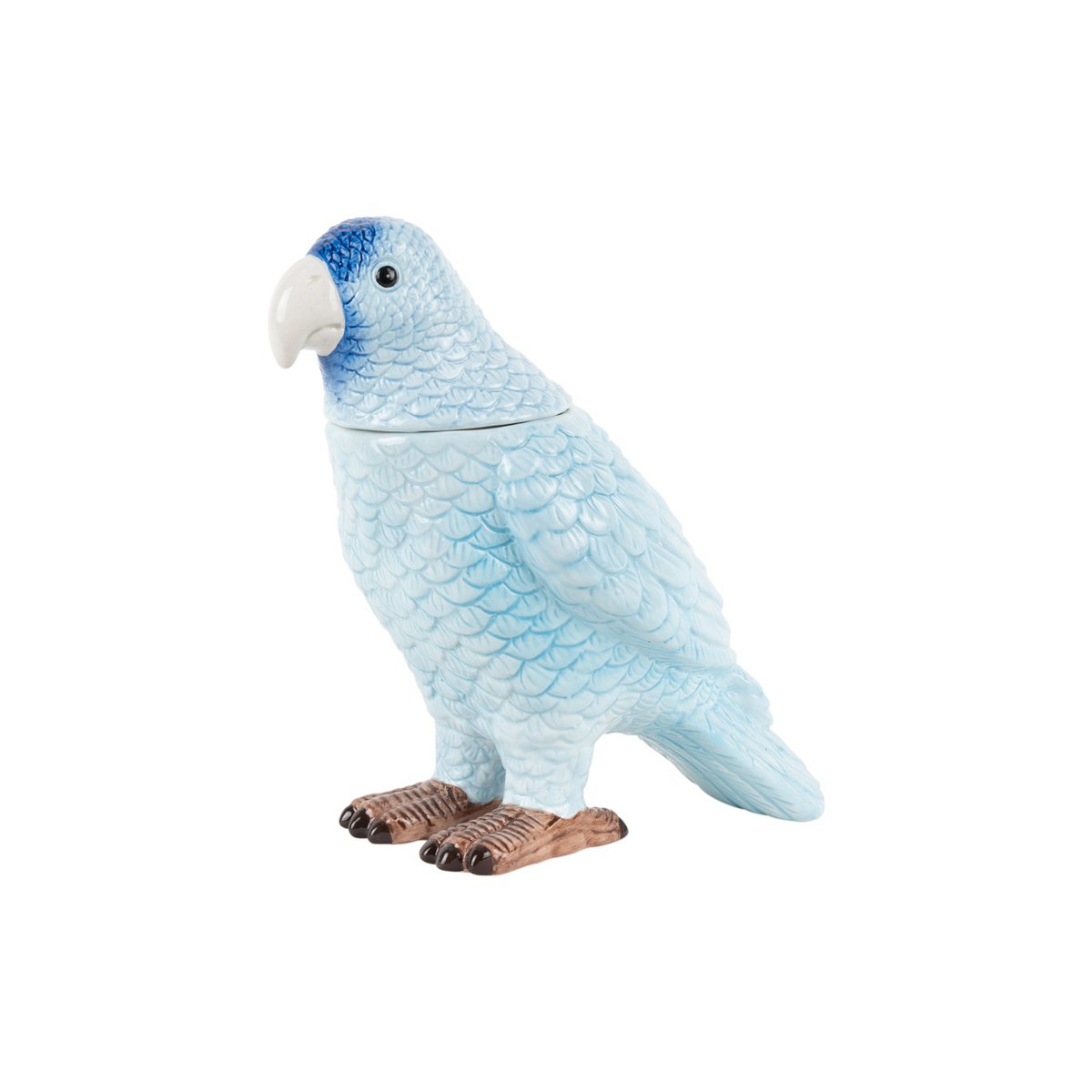 Present Time Voorraadpot Vogel blauw