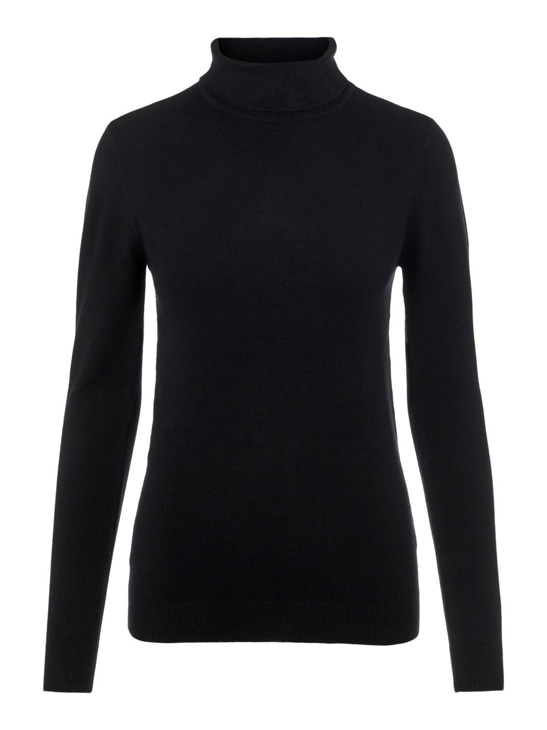 Objekt | Rollkragenpullover Thess schwarz