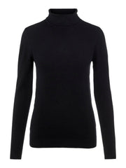 Objekt | Rollkragenpullover Thess schwarz