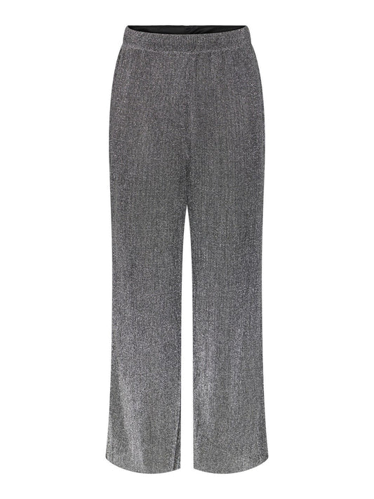 Pieces | Broek Roya zilver