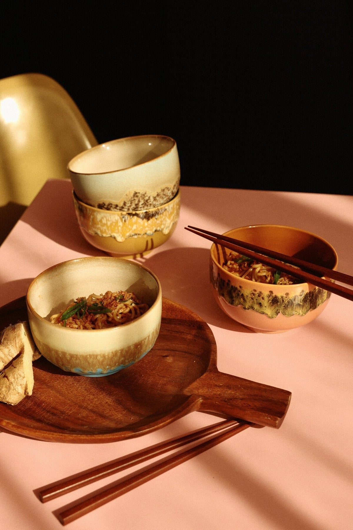 HK Living | 70's servies noodle bowl azure