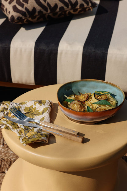 HK Living | 70's servies pasta bowl golden hour
