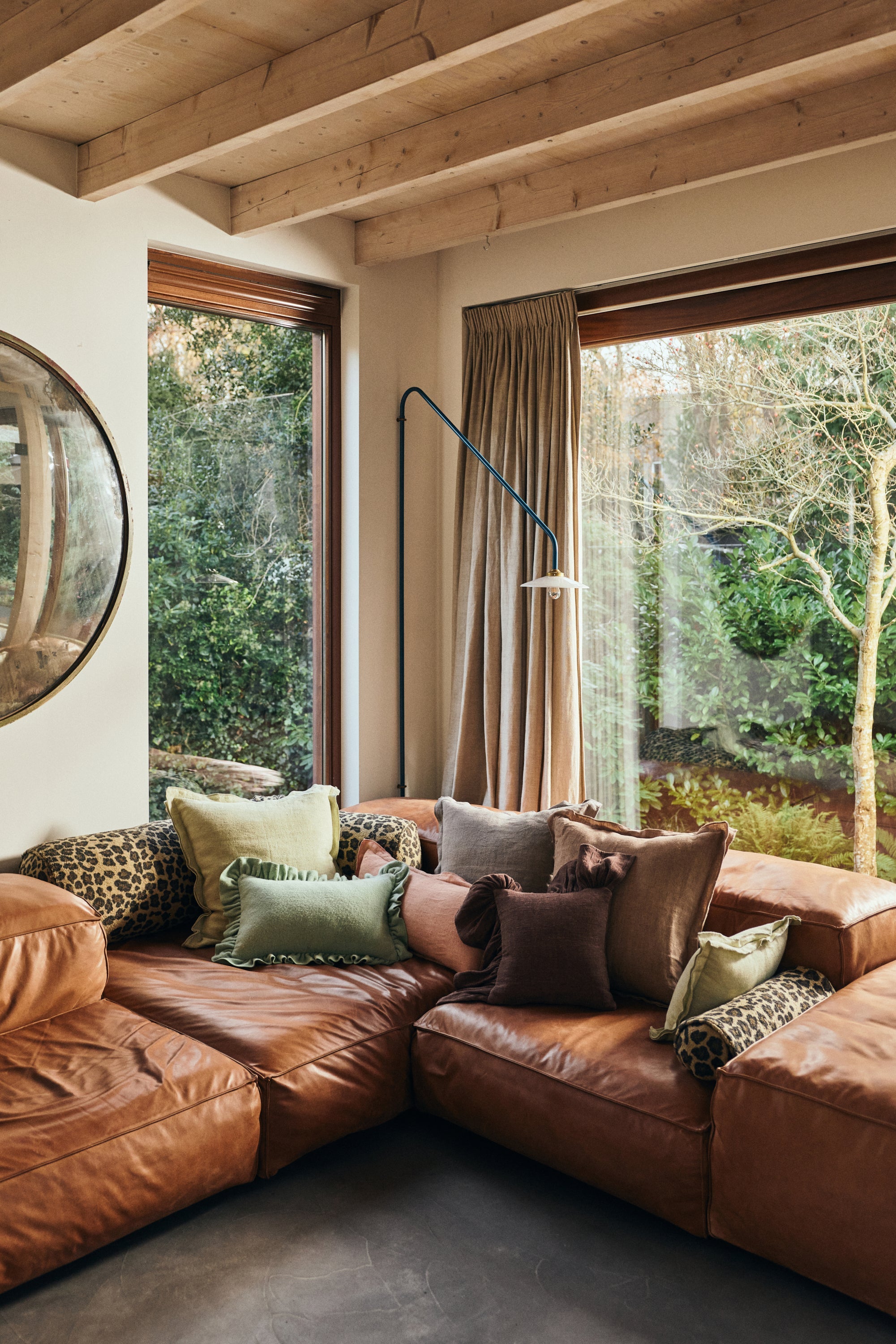 HK Living | Kussen linen magnolia 70x30cm