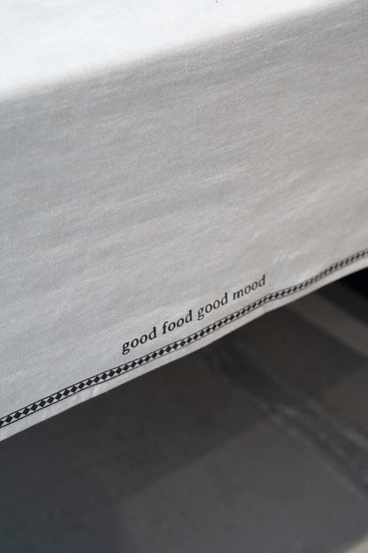 Zusss | Tafelkleed Good food good mood 250x150cm
