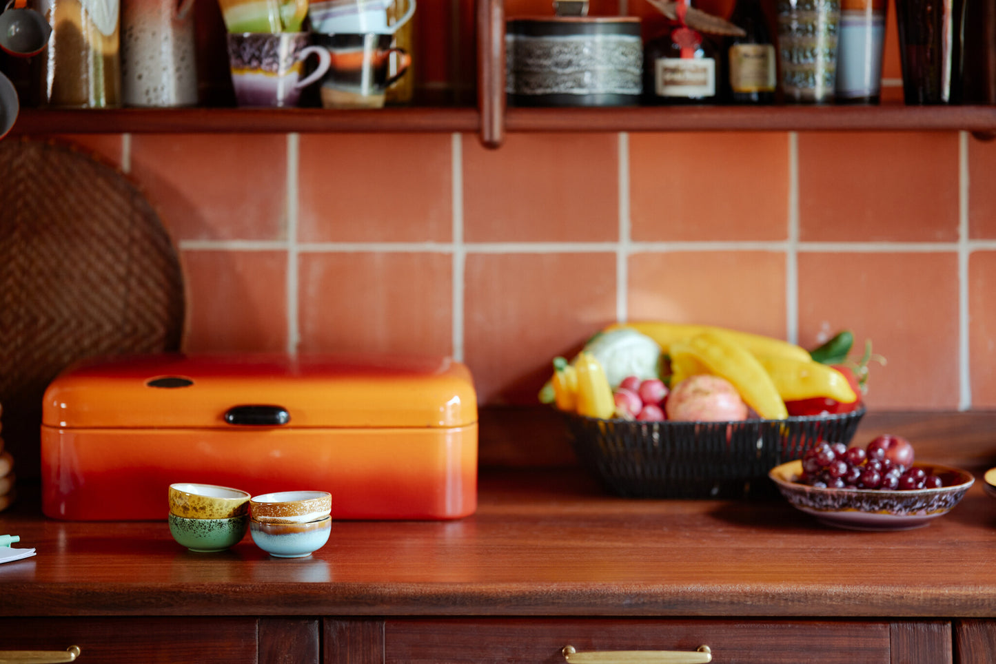 Hk Living | 70's servies XS schaaltjes Castor set van 4