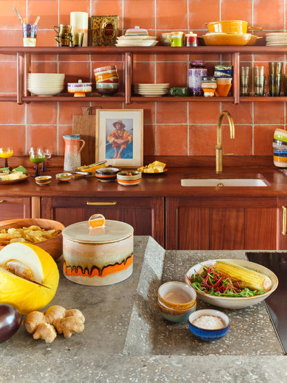 HK Living | 70's servies Koekjespot burst