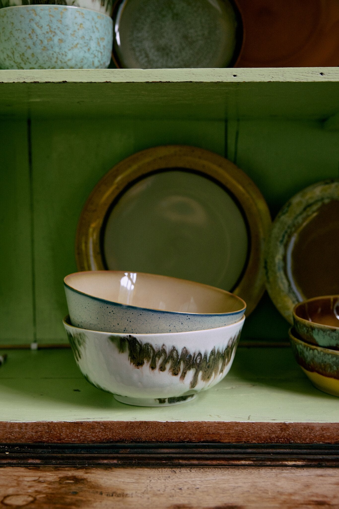 HK Living | 70's servies ramen bowl Tide