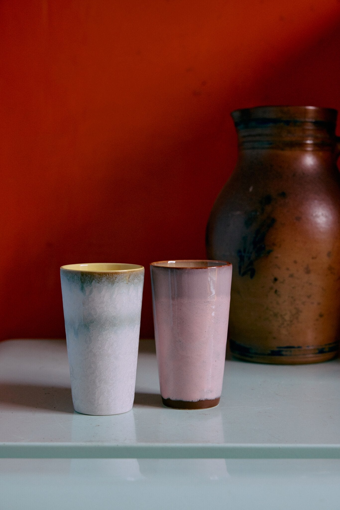 HK Living | 70's servies latte mok Petal