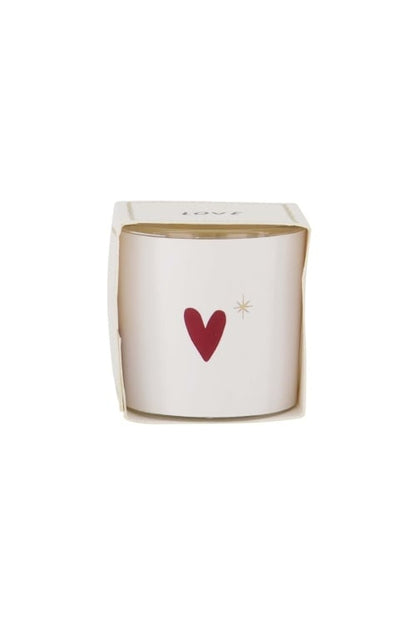 Zusss | Duftkerze in herzförmiger Verpackung Liebe