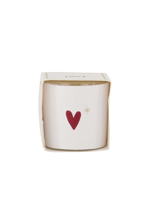 Zusss | Duftkerze in herzförmiger Verpackung Liebe