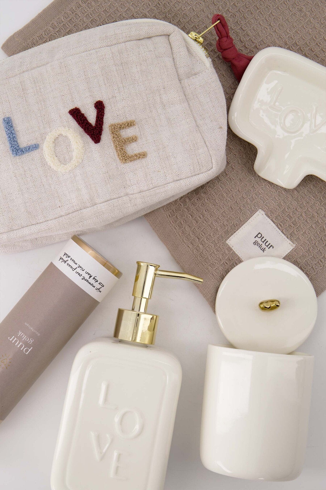 Zusss | Kulturbeutel Liebe Pfeffer &amp; Salz