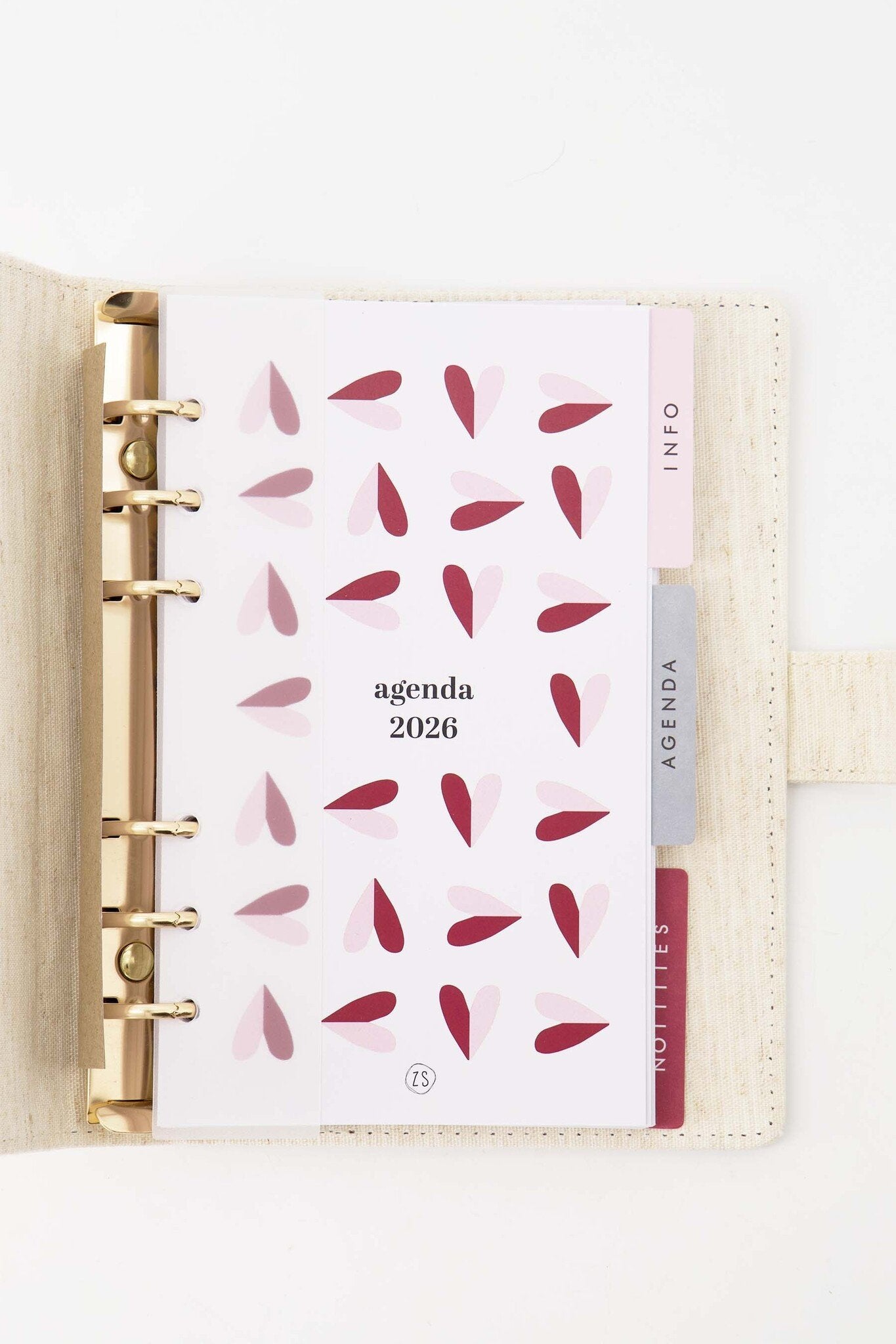 Zusss | Agenda 2026 Leinen VORBESTELLUNG