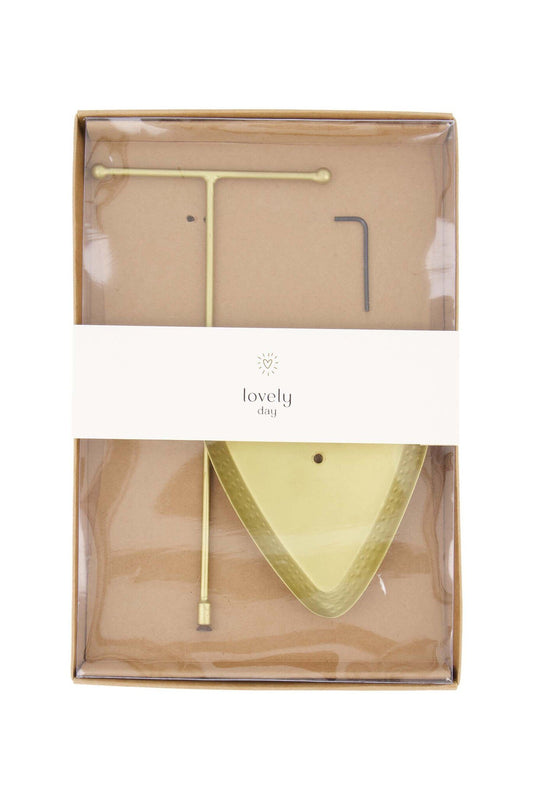 Zusss | Schmuckständer aus Metall, Herz, Gold