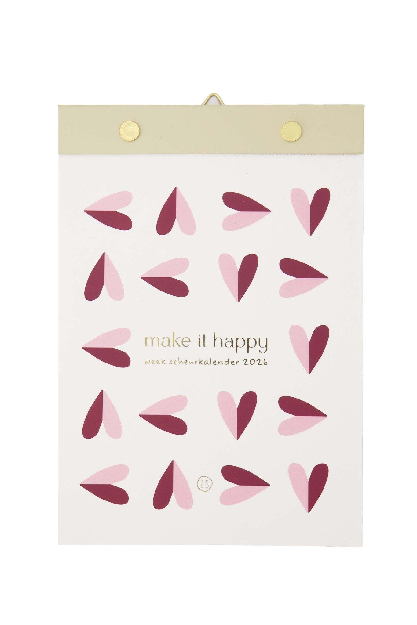 Zusss | Scheurkalender 2026 make it happy