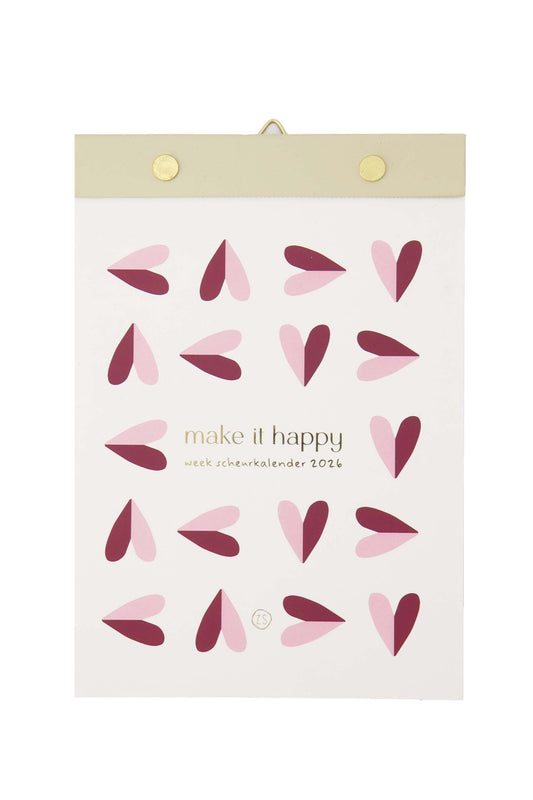 Zusss | Scheurkalender 2026 make it happy