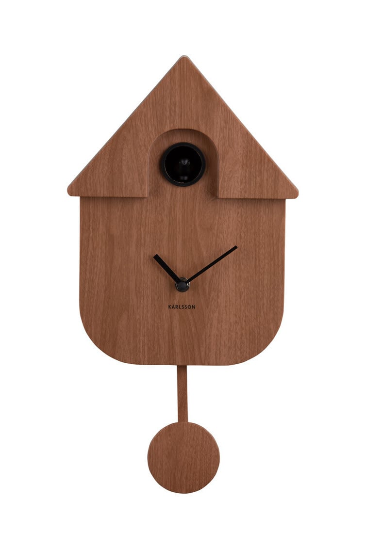 Karlsson | Koekoeksklok donker hout