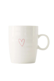 Zusss | Teetasse mit rosa Herz