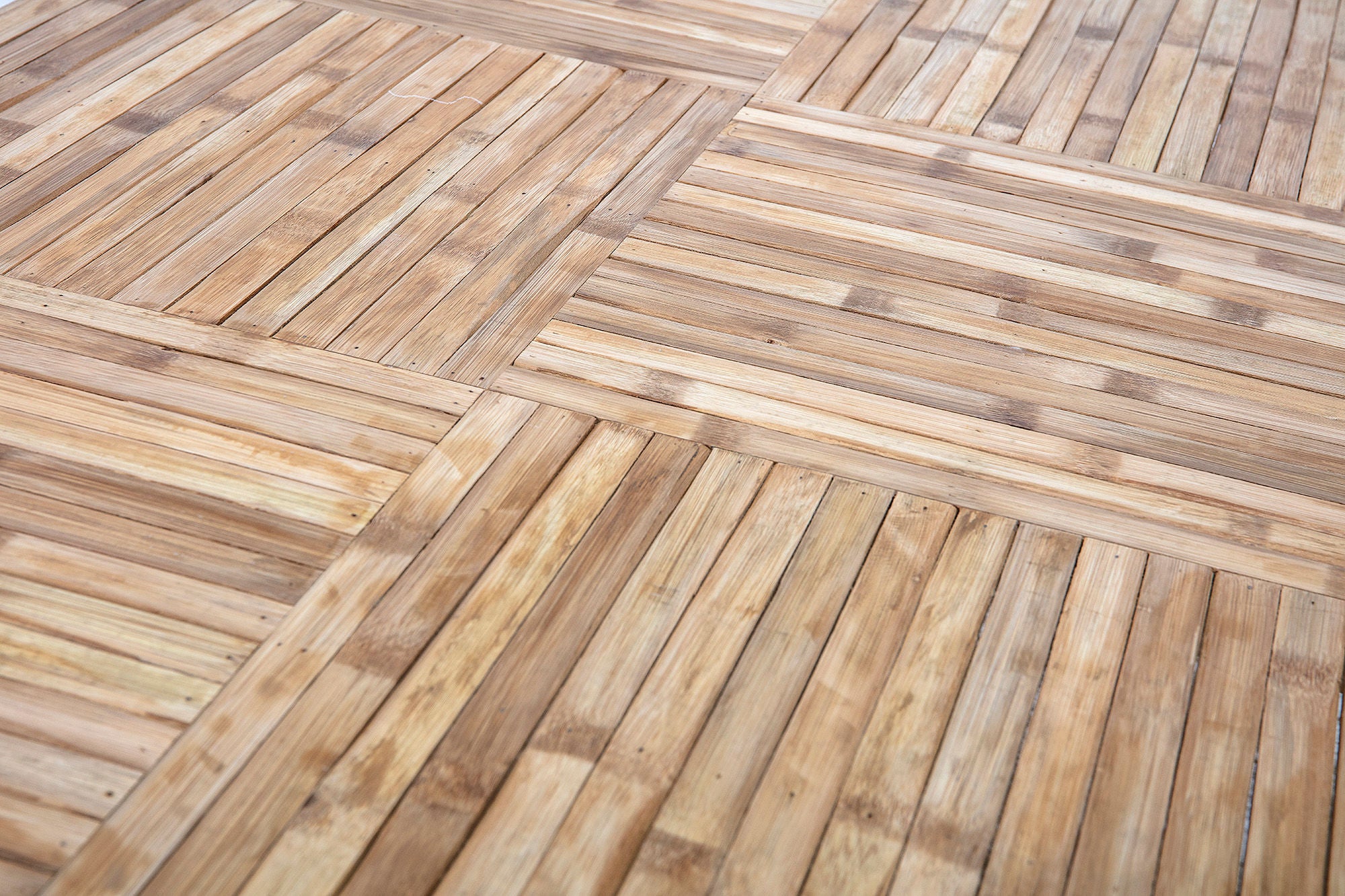 Bloomingville Eettafel Sole bamboe 200cm