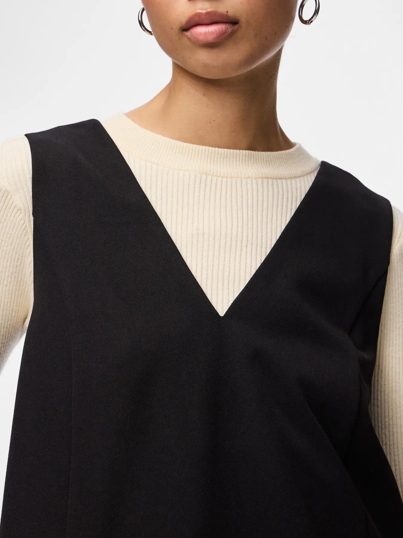 Pieces | Spencerjurkje Kamil zwart