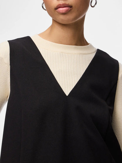 Pieces | Spencerjurkje Kamil zwart