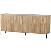 Woood New Gravure Dressoir 200cm eiken