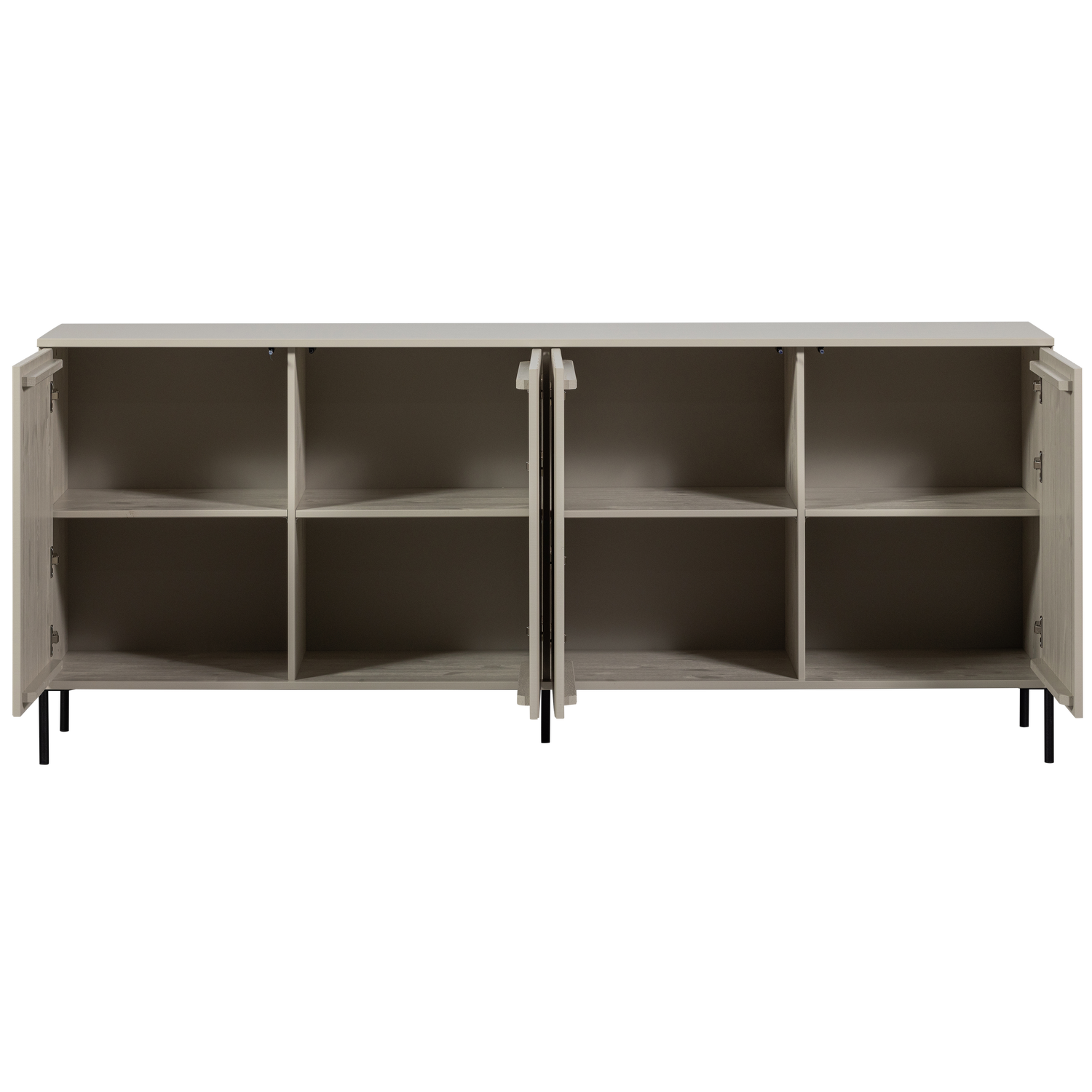 Woood New Gravure Dressoir 200cm grenen dust